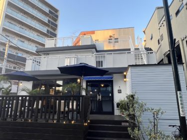 北越谷「cafe&bar Hitiwa」塗装工事