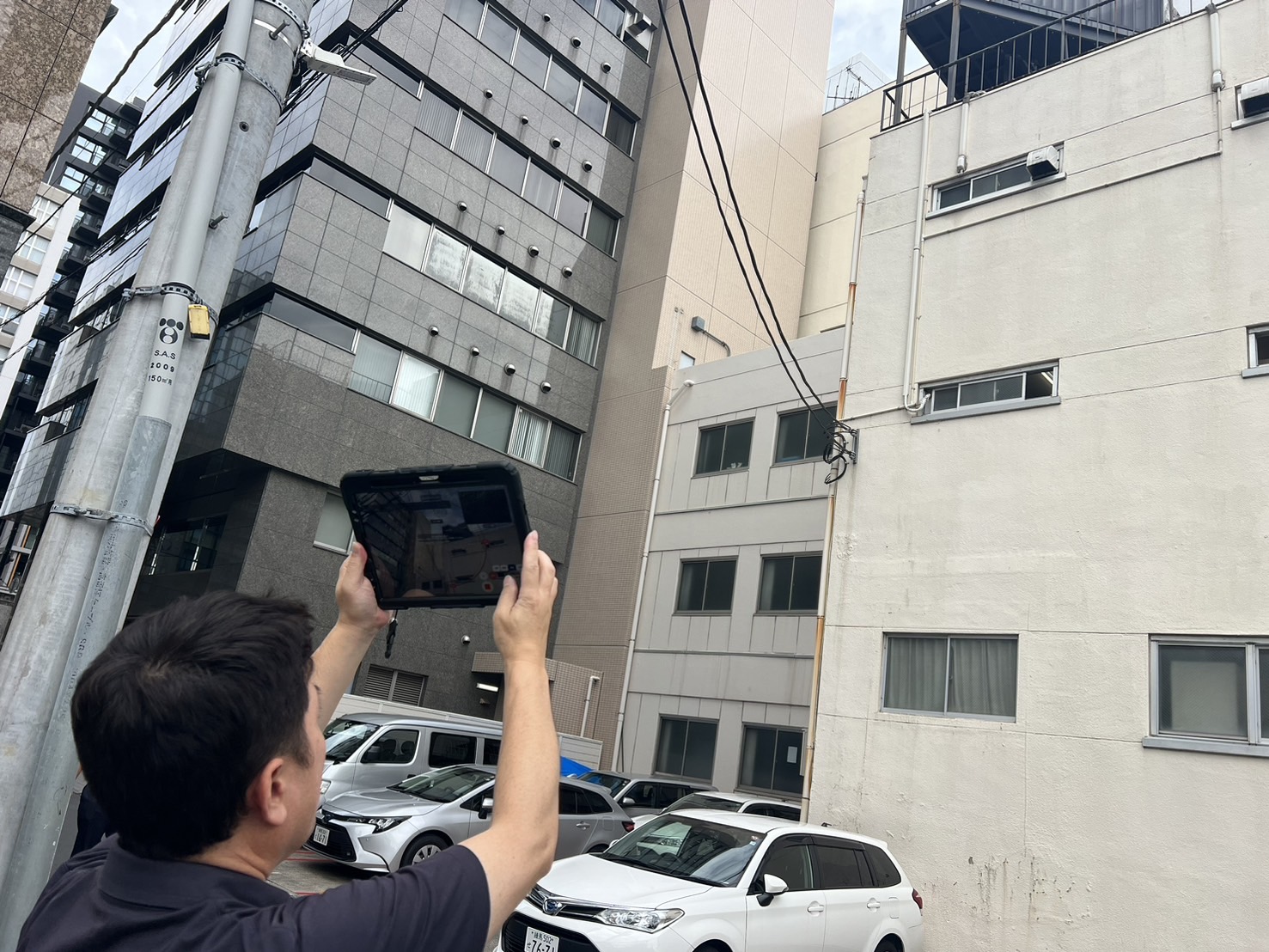 建物の現地調査に強い味方が出来ました。【外壁塗装 越谷市 埼玉】